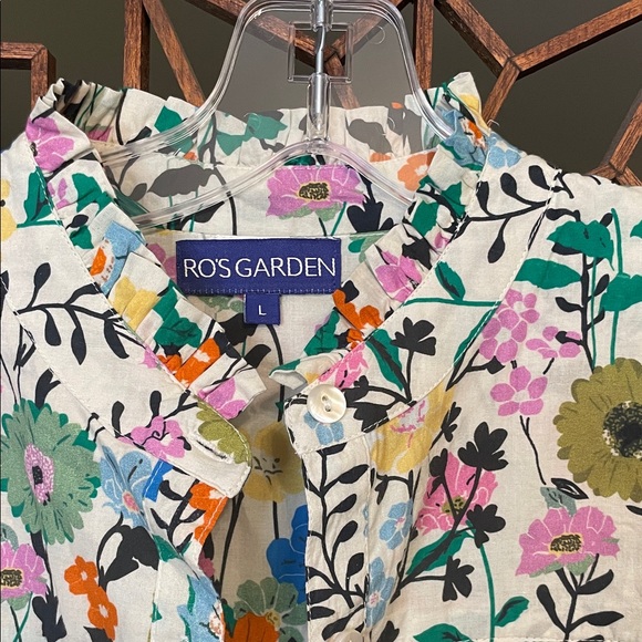 Floral Short Sleeve Mini Dress - White Multi - Picture 2 of 9